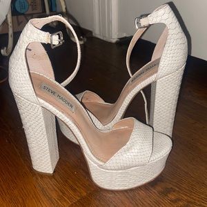 Snakeskin heels
